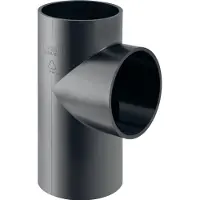 Geberit Pe Abzweig 367175161 DN 100/70, 88,5Grad, PE-HD