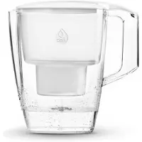 Dafi POZ03155, Pitcher-Wasserfilter, 4 l, Durchscheinend, Weiß