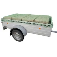 HP Autozubehör 25161 Anhængernet (L x B) 2.2 m x 1.5 m med gummispændebånd