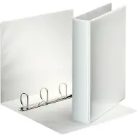Esselte Presentation Ring Binders, A4, Weiß, 390 Blätter, 4 cm, 5,4 cm, 63 mm
