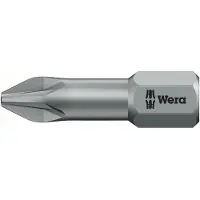 Wera bits PZ 2x25mm 855/1 TZ - (10 stk.)