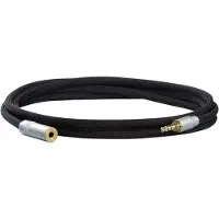 Dynavox 207378 Audio Forlængerkabel [1x Jacktilslutning 3,5 mm - 1x Jackstik 3,5 mm] 1.50 m Sort
