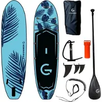 Gorunner Supboard - 320x84 cm - Flower - Blau - - One Size - Spielzeug