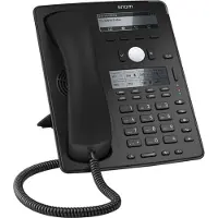 Snom D745, IP-Telefon, Schwarz, Kabelgebundenes Mobilteil, Tisch/Wand, Im Band, Außerhalb des Bandes, SIP-Info, Benutzer