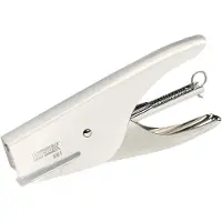 Rapid Retro Classic S51, 15 Blätter, Edelstahl, Weiß, Standard-Clinch, 21/4, Metall, 80 g/m²