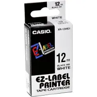 Casio Xr-12 We 12 Mm Etikettenband