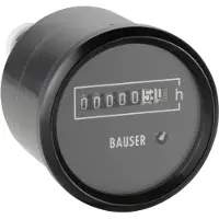BAUSER 588.2/008-021-0-1-001 DC-driftstimetæller rund