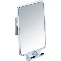 Wenko Vacuum-Loc Antibeschlagspiegel Quadro