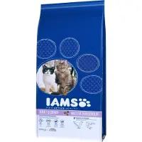 IAMS Multi-Cat Huhn mit Lachs Katzenfutter | 15 kg