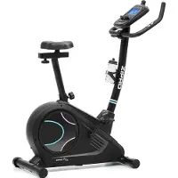 Zipro Ergometer Heimtrainer Flame WM – Bluetooth Fitnessbike kompatibel mit Kinomap & iConsole+ Elektrischer Widerstand Belastbar & USB Ladeport