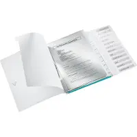 Leitz Wow Pp A4 Aktenschrank 12 Trennblätter