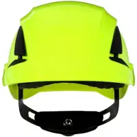 3M SecureFit X5514V-CE-4 Sikkerhedshjelm med udluftning, Med UV-sensor Neongrøn EN 397