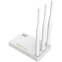 NETIS System WF2409E, Wi-Fi 4 (802.11n), Eingebauter Ethernet-Anschluss, 4G, Weiß