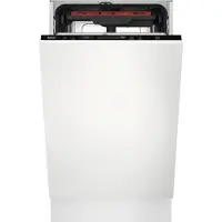 AEG FSE72537P, Voll integriert, Single (45 cm breit), Weiß, 1,5 m, 1,5 m, 1,5 m