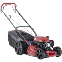 Al-Ko Benzin-Rasenmäher Comfort 46.0 SP-A Plus (46 cm Schnittbreite, 2.1 kW Motorleistung, Robustes Stahlblechgehäuse, Hinterradantrieb, Mulchfunktion, Seitenauswurf, für Rasenflächen bis 1400 m²)