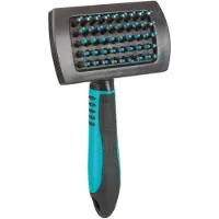 Trixie Plastic Soft Brush 10 X 17 Cm Silber