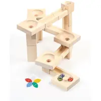 Varis Toys VARIS Marmor Træ Kuglebane Fix&Lock Twister