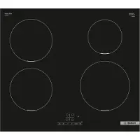 Bosch PIE611BB5E, Schwarz, Integriert, 60 cm, Zonen-Induktionskochfeld, Keramik, 4 Zone(n)