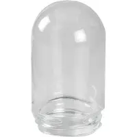Teknisk Belysnings Industri Cylinderglas klar m/gevind