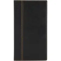 Securit Regningsomslag Securit TRENDY 23x13 cm sort