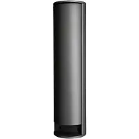 Deko-light Steckdosensäule rund grau 2-fach IP44 40 cm Höhe