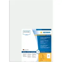 Herma Folienetiketten Special Nr. 9542, 297 x 420 mm, wetterfest, abwaschbar, selbstklebend, schmutzabweisend, weiß, 10 Stück