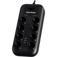 Cyberpower Professional 8 Schuko 2 Usb Surge Protector Mehrfachsteckdose