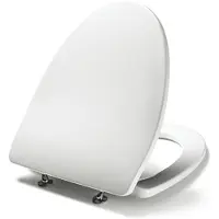 Pressalit Cera+ Sæde hvid - m/soft close, incl. D03 fast beslag