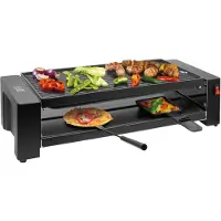 Fritel PR 3195, Aluminium, Kunststoff, 2 Zone(n), Schwarz, Grau, Rechteckig, Aluminium, 400 x 200 mm