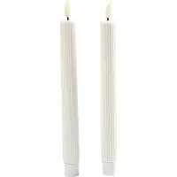 Sirius Home LED-Kerzen Set Smilla Tall, 2 cm x 25 cm, Wiederaufladbar
