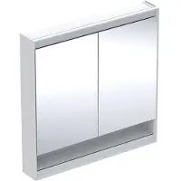 Geberit ONE Spiegelschrank mit ComfortLight, 2 Türen, Aufputzmontage, mit Nische, 90x90x15cm, 505.8