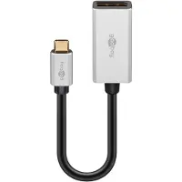 Goobay 60195 USB-C Stecker auf DisplayPort Buchse 4K 120Hz Adapter