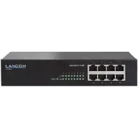 Lancom Systems LANCOM GS-1108P, Unmanaged, Gigabit Ethernet (10/100/1000), Vollduplex, Power over Ethernet (PoE), Rack-Einbau