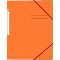 Oxford Folder Elast 3 Flap Topfile+ W.Print A4 Orange