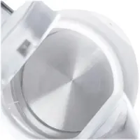 Tristar WK-1324 Wasserkocher, 1,5 l, 2000 W, Weiß, Kunststoff, Wasserstandsanzeige, Überhitzungsschutz