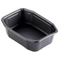 Multi Bakke 1-rum 1300 ml 215x148x70 mm HMR PP Sort,232 stk/krt
