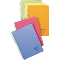 Rhodia Notesbog clairefontaine linicolor, a5, ternet