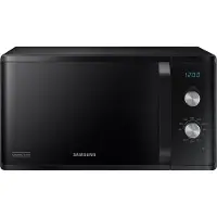 Samsung MG23K3614AK, Arbeitsplatte, Grill-Mikrowelle, 23 l, 800 W, Eingebautes Display, LED