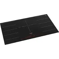 Bosch Serie 8 PXV901DV1E, Schwarz, Integriert, Zonen-Induktionskochfeld, Glaskeramik, 5 Zone(n), 5 Zone(n)
