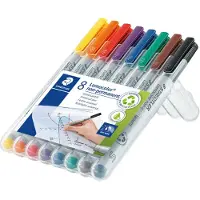 Staedtler Universalstift Lumocolor, farbsortiert, 8er Set, S, WL