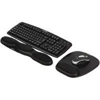 Kensington Gel Handgelenkauflage Tastatur schwarz