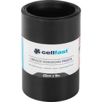 Cellfast Straight Garden Lawn Edge – 20 cm x 9 m – Black