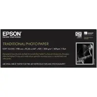 Epson Plotterpapierrolle Traditional Foto Papier, 1118mm x 15m, 300g/m²