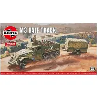 Airfix A02318V, Military truck model, Vormontiert, 1:76, M3 Half-Track, Männlich, Kunststoff