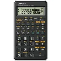 Sharp EL-501T, Tasche, Wissenschaftlicher Taschenrechner, 12 Ziffern, 1 Zeilen, Akku, Schwarz, Weiß