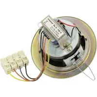Visaton DL 8, 1.0 Kan?le, Verkabelt, 3 W, 90 - 18000 Hz, Wei?