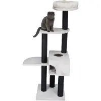 Trixie Kratzbaum Nita - lichtgrau - 147 cm
