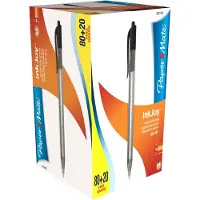 Sanford Kuglepen Papermate Inkjoy 100, sort, ?ske a 80+20 stk.