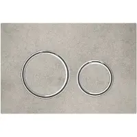 Geberit Sigma21 betjeningsplade 246 x 164 x 14 mm beton/krom