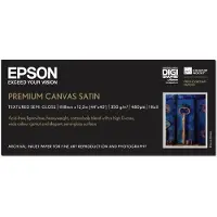 Epson Premium Canvas Satin, 44 Zoll x 12,2 m, 350 g/m², Satin, 350 g/m², polyBaumwolle, - SureColor SC-P9000V - SureColor SC-P9000 Violet Spectro - SureColor SC-P9000 - SureColor..., 111,8 cm, 12,2 m